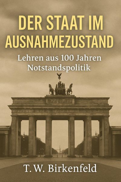 Produktbild: Der Staat im Ausnahmezustand - Lehren aus 100 Jahren Notstandspolitik