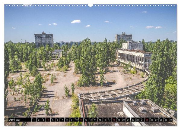 Produktbild: Chernobyl/Prypjat 2027 (hochwertiger Premium Wandkalender 2027 DIN A2 quer), Kunstdruck in Hochglanz