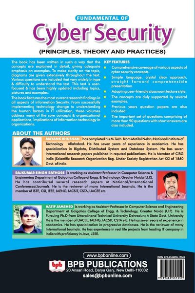Produktbild: FUNDAMENTAL OF CYBER SECURITY
