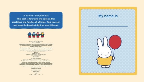 Produktbild: Miffy Baby Book