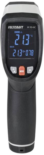 Produktbild: VOLTCRAFT IR 110-6C Infrarot-Pr&auml;zisions-Thermometer Optik 6:1 0 - 110&deg;C