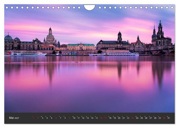 Produktbild: Barockstadt Dresden (Wandkalender 2027 DIN A4 quer), CALVENDO Monatskalender