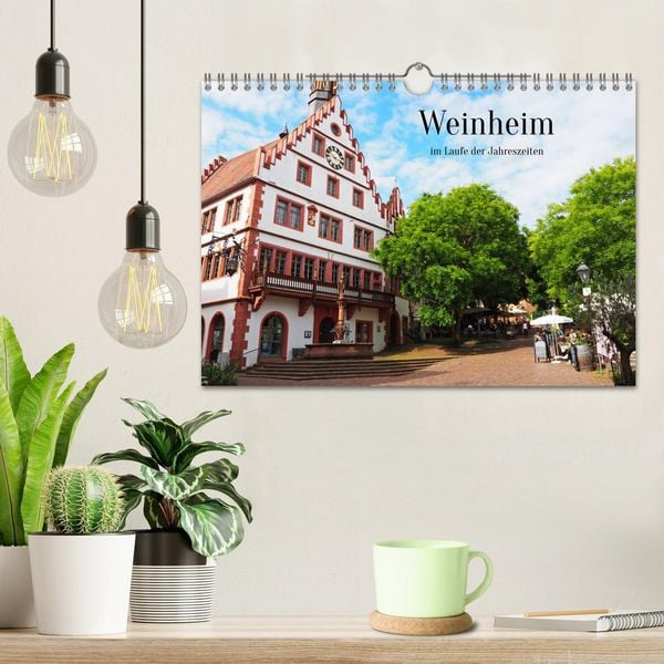 Produktbild: Weinheim im Laufe der Jahreszeiten (Wandkalender 2026 DIN A4 quer), CALVENDO Monatskalender