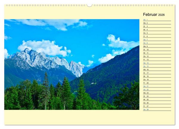 Produktbild: Slowenien - Impressionen eines Naturjuwels (Wandkalender 2026 DIN A2 quer), CALVENDO Monatskalender