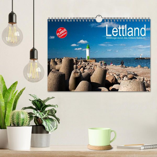 Produktbild: Lettland - Streifz&uuml;ge durch das mittlere Baltikum (Wandkalender 2026 DIN A4 quer), CALVENDO Monatskalender