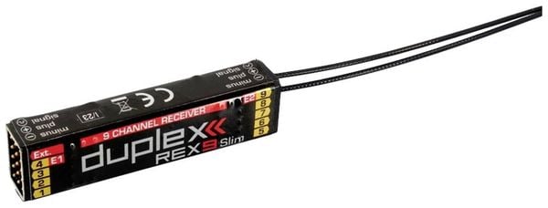 Jeti DUPLEX REX 9 Slim 9-Kanal Empfänger 2,4GHz