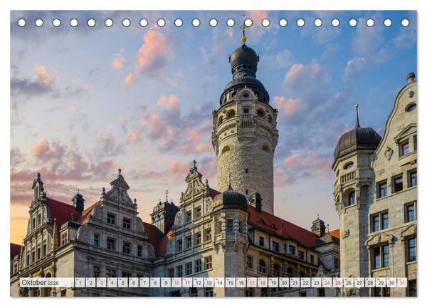 Produktbild: Leipzig Impressionen (Tischkalender 2026 DIN A5 quer), CALVENDO Monatskalender