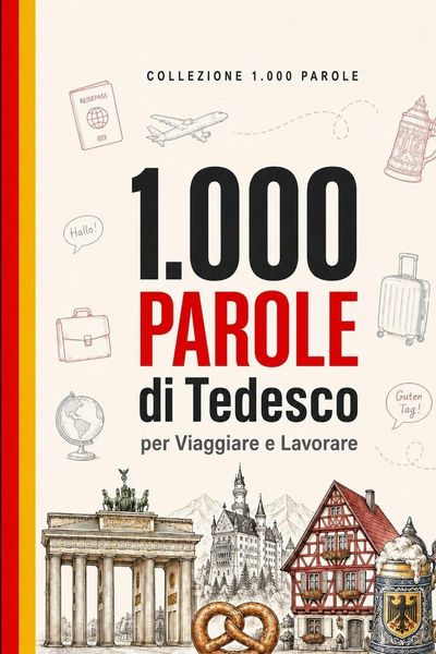 Produktbild: 1.000 Parole di Tedesco per Viaggiare e Lavorare