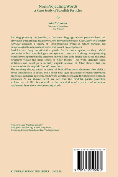 Produktbild: Non-Projecting Words