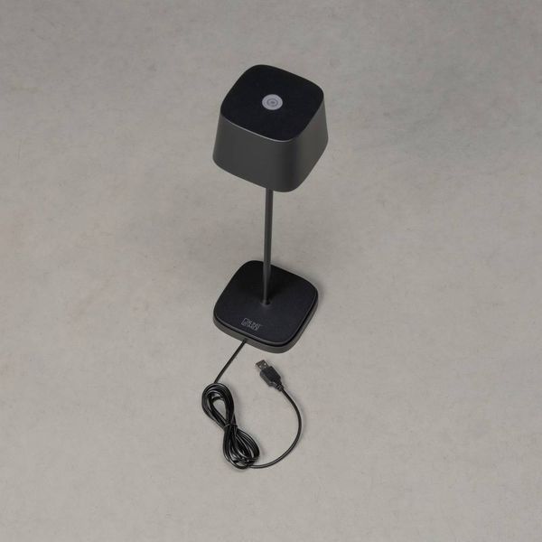 Produktbild: Konstsmide 7814-750 Capri USB-Leuchte LED LED fest eingebaut 2.2W Schwarz