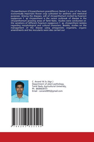 Produktbild: Biological management of wilt disease of Chrysanthemum