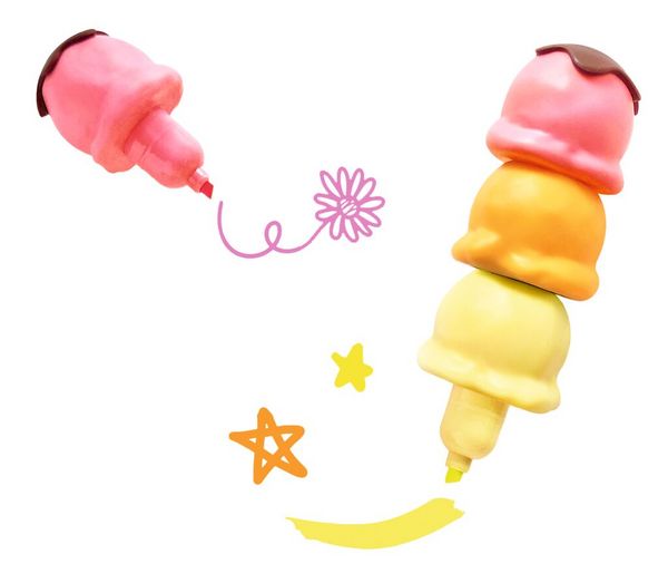 Produktbild: Be happy Textmarker Eiszauber