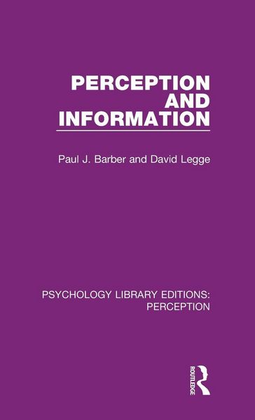Produktbild: Perception and Information