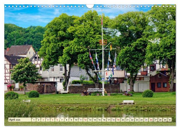 Produktbild: Bodenwerder - entz&uuml;ckende M&uuml;nchhausen-Stadt an der Oberweser (Wandkalender 2026 DIN A3 quer), CALVENDO Monatskalender