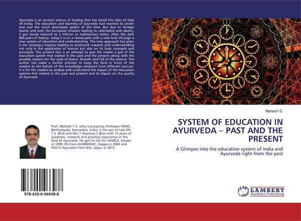 Produktbild: System Of Education in Ayurveda - Past and The Present