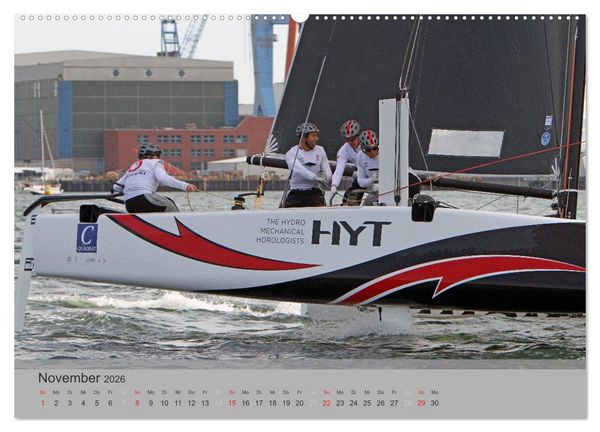 Produktbild: High Speed Katamarane - Schwebend ans Limit (Wandkalender 2026 DIN A2 quer), CALVENDO Monatskalender