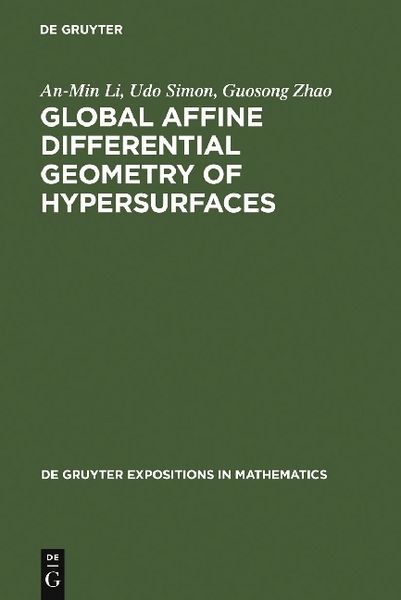 Produktbild: Li, A: Global Affine Differential Geometry of Hypersurfaces