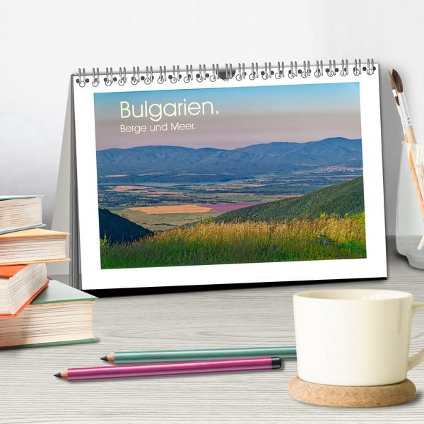 Produktbild: Bulgarien. Berge und Meer. (Tischkalender 2026 DIN A5 quer), CALVENDO Monatskalender