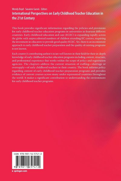 Produktbild: International Perspectives on Early Childhood Teacher Education in the 21st Century