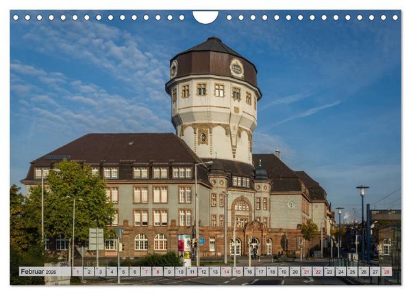Produktbild: Mannheim - Stadt der Wassert&uuml;rme (Wandkalender 2026 DIN A4 quer), CALVENDO Monatskalender