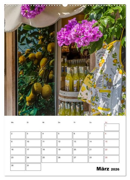 Produktbild: LIMONE SUL GARDA Unvergessliche Momente (hochwertiger Premium Wandkalender 2026 DIN A2 hoch), Kunstdruck in Hochglanz