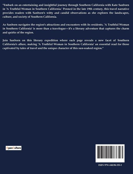 Produktbild: A Truthful Woman in Southern California