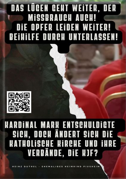 Produktbild: Kardinal Marx entschuldigte sich, doch &auml;ndert sich die katholische Kirche und ihre Verb&auml;nde, die KJF?