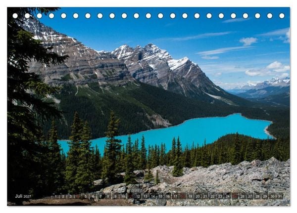 Produktbild: Kanada - Impressionen von Rolf Dietz (Tischkalender 2027 DIN A5 quer), CALVENDO Monatskalender
