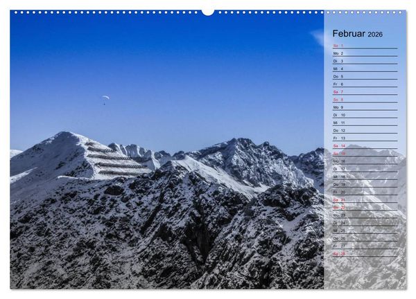 Produktbild: Das Oberstdorfer Allg&auml;u (hochwertiger Premium Wandkalender 2026 DIN A2 quer), Kunstdruck in Hochglanz