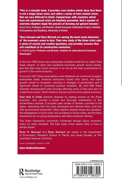Produktbild: East Asia in Crisis