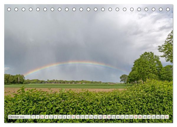 Produktbild: Romantisches Wegberg (Tischkalender 2026 DIN A5 quer), CALVENDO Monatskalender