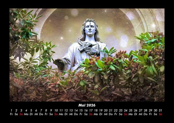 Produktbild: Mit Fantasy durch's Jahr 2026 Fotokalender DIN A3