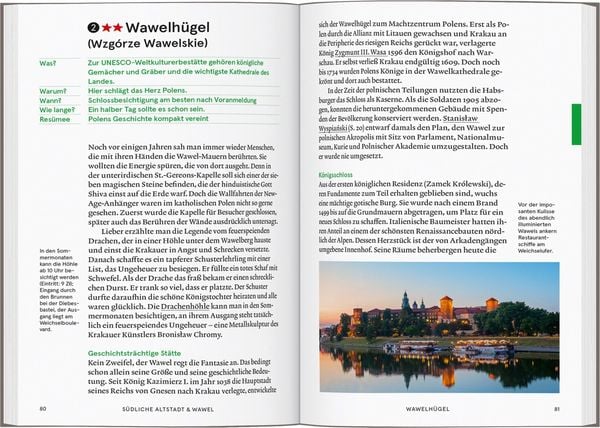 Baedeker SMART Reiseführer Krakau