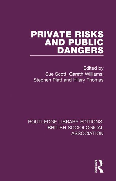 Produktbild: Private Risks and Public Dangers