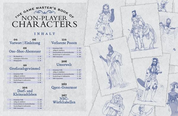 Produktbild: The Game Master&rsquo;s Book: Non-Player Characters