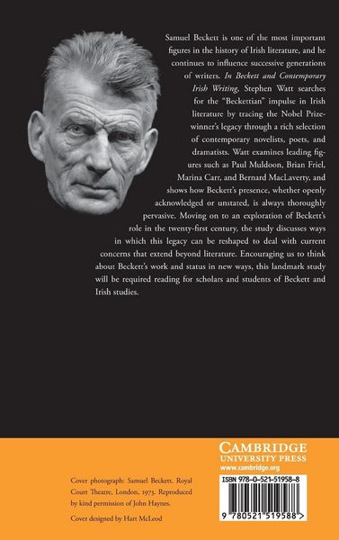 Produktbild: Beckett and Contemporary Irish Writing