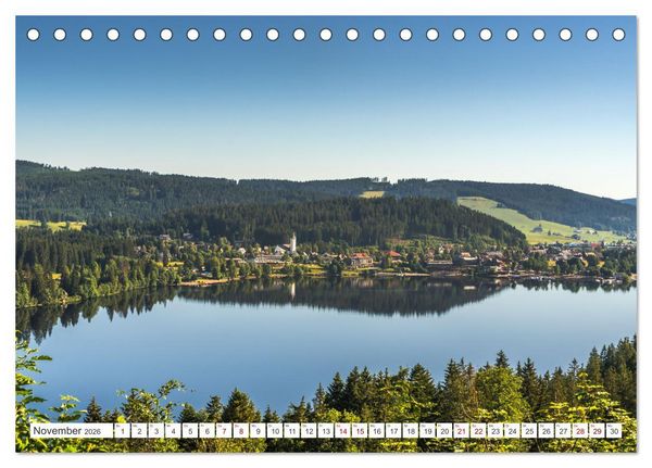 Produktbild: Schwarzwald (Tischkalender 2026 DIN A5 quer), CALVENDO Monatskalender