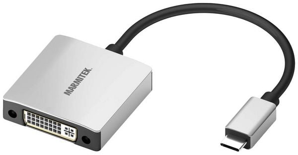 Produktbild: Marmitek USB-C&reg; Adapter [1x USB-C&reg; - 1x DVI] USB-C / DVI Adapter 0.15 m