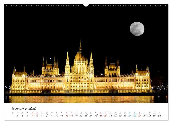 Produktbild: Entlang der Donau, Sehensw&uuml;rdigkeiten von Passau bis Budapest (hochwertiger Premium Wandkalender 2026 DIN A2 quer), Kunstdruck in Hochglanz
