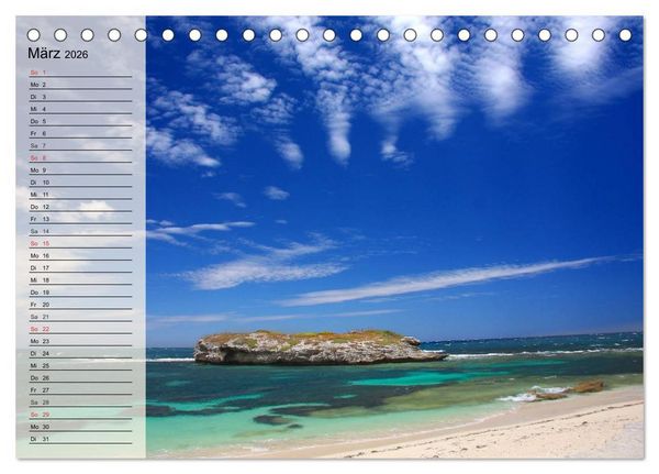 Produktbild: Traumstr&auml;nde (Tischkalender 2026 DIN A5 quer), CALVENDO Monatskalender