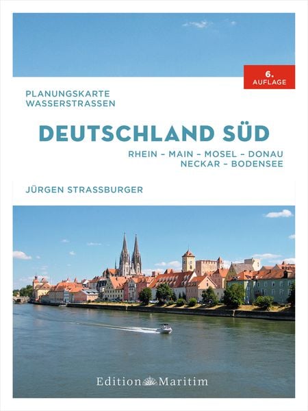 Produktbild: Planungskarte Wasserstraßen Deutschland Süd