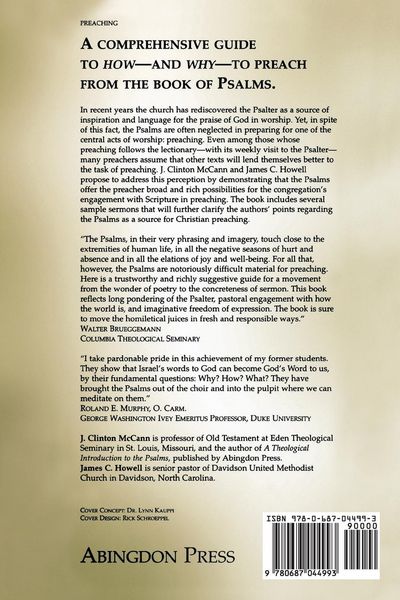 Produktbild: Preaching the Psalms