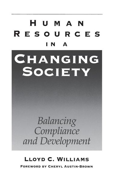 Produktbild: Human Resources in a Changing Society