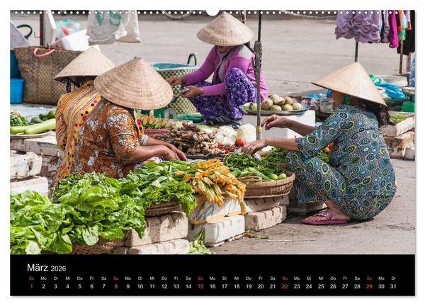 Produktbild: Das Mekong-Delta (hochwertiger Premium Wandkalender 2026 DIN A2 quer), Kunstdruck in Hochglanz