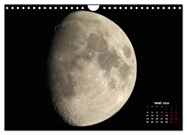 Produktbild: Phases de la lune (Calendrier mural 2026 DIN A4 vertical), CALVENDO calendrier mensuel
