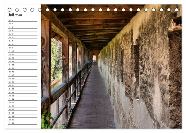 Produktbild: N&ouml;rdlingen - Ansichtssache (Tischkalender 2026 DIN A5 quer), CALVENDO Monatskalender