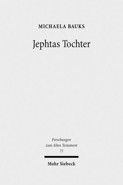Produktbild: Jephtas Tochter