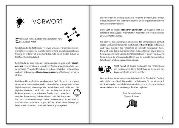 Produktbild: Endlich Auto! Beifahrer Gästebuch und Safety Guide