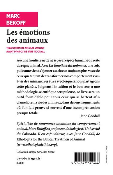 Produktbild: Les &eacute;motions des animaux