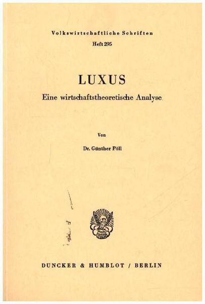 Produktbild: Luxus.